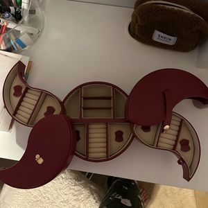 Woof Designer Red Jewelry Box